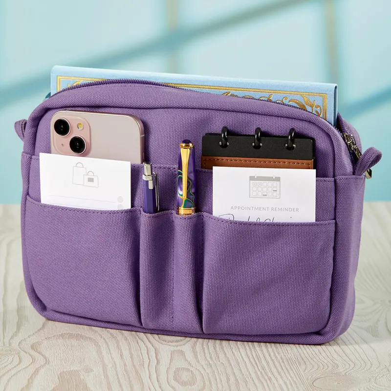 Canvas Script And Scribble Pouch 1