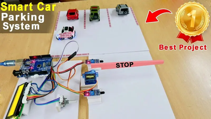 Car Parking Project | Parking Density Measurement Project | Science Exhibitions, Stem Learning, Campus Projects 1