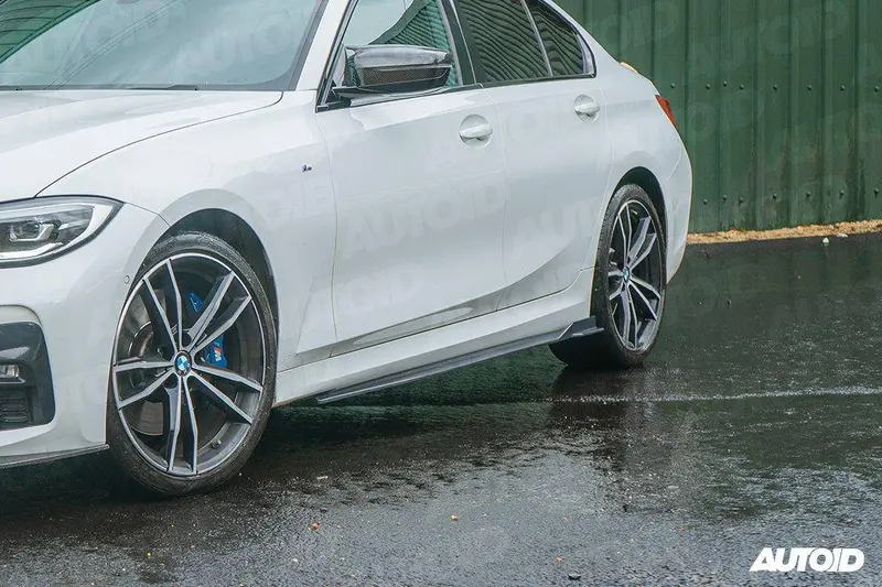 Carbon Fibre Competition Side Skirts For Bmw 3 Series & M340i By Form (2019+, G20 G21) 2