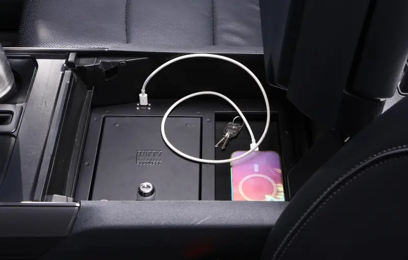 Center Console Safe 2025 Ford F150 1