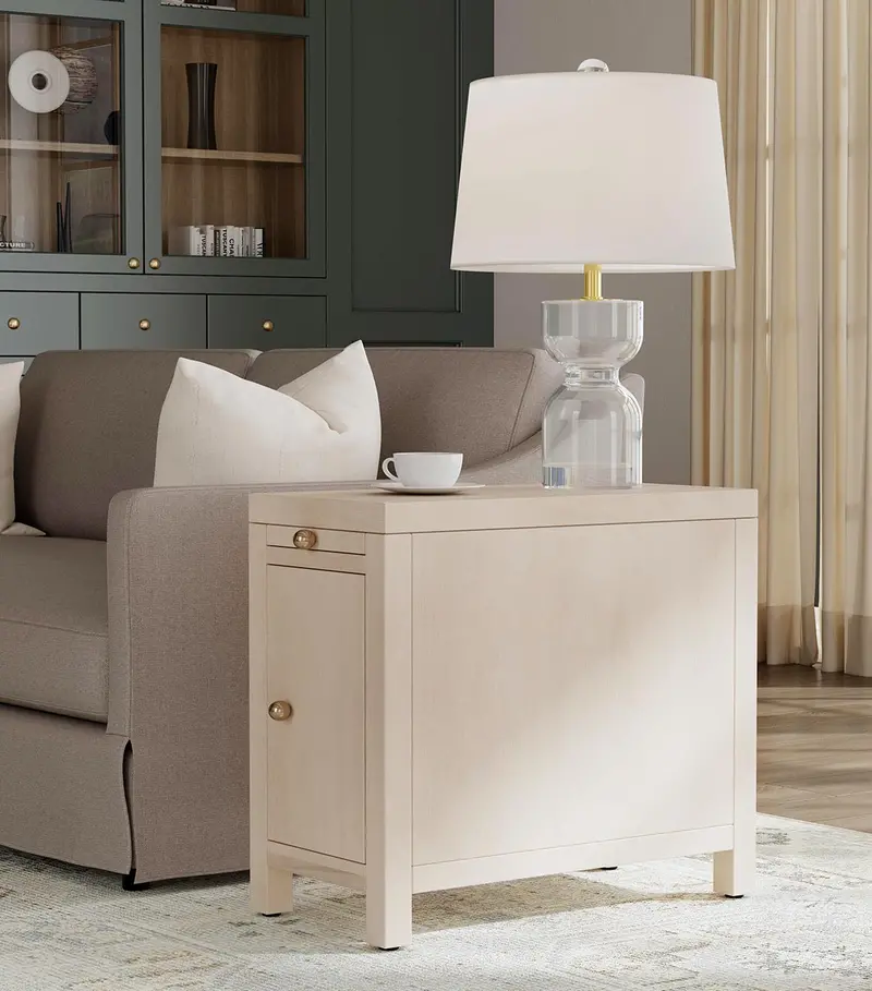 Chairside Cupboard End Table 2