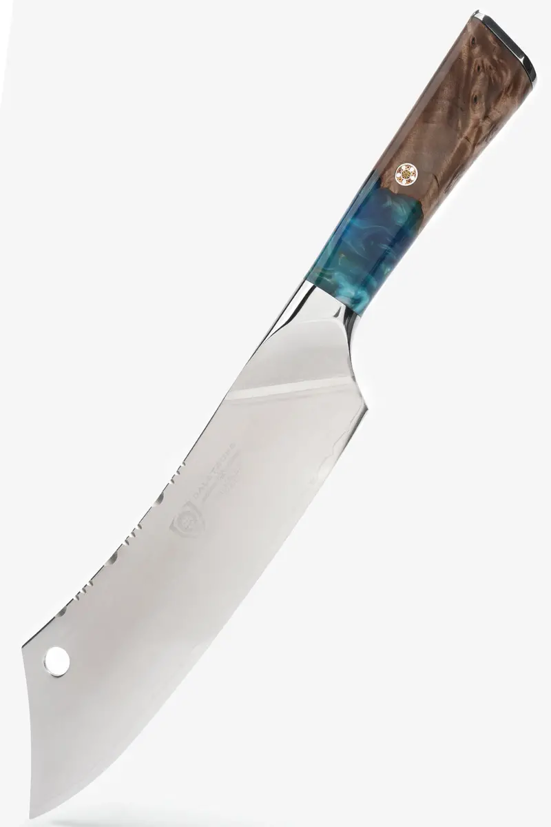 Chef & Cleaver Crixus Knife 8" | Green Handle | Valhalla Series | Dalstrong © 1