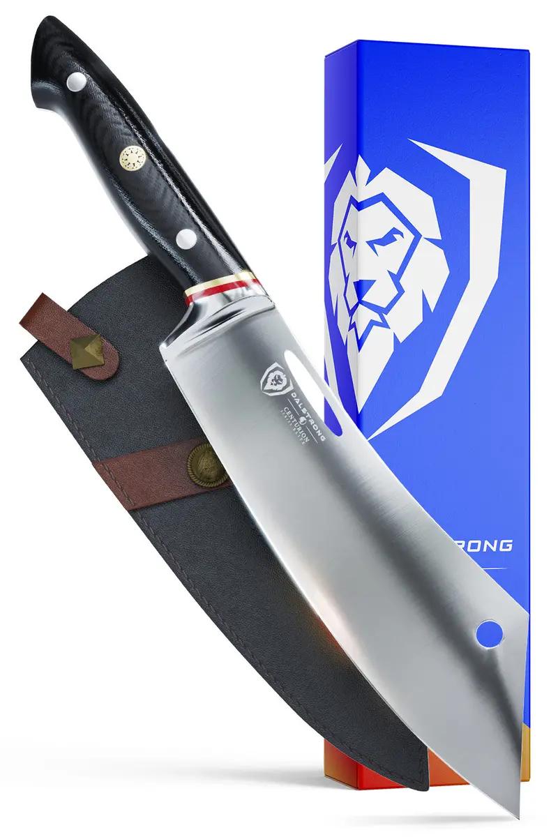 Chef & Cleaver Hybrid Knife 8" | The Crixus |  Centurion Series | Dalstrong © 1