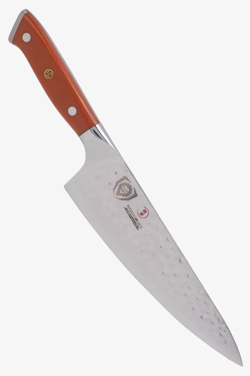 Chef Knife 8" | Flame Orange Abs Handle | Shogun Series | X | Dalstrong © 1