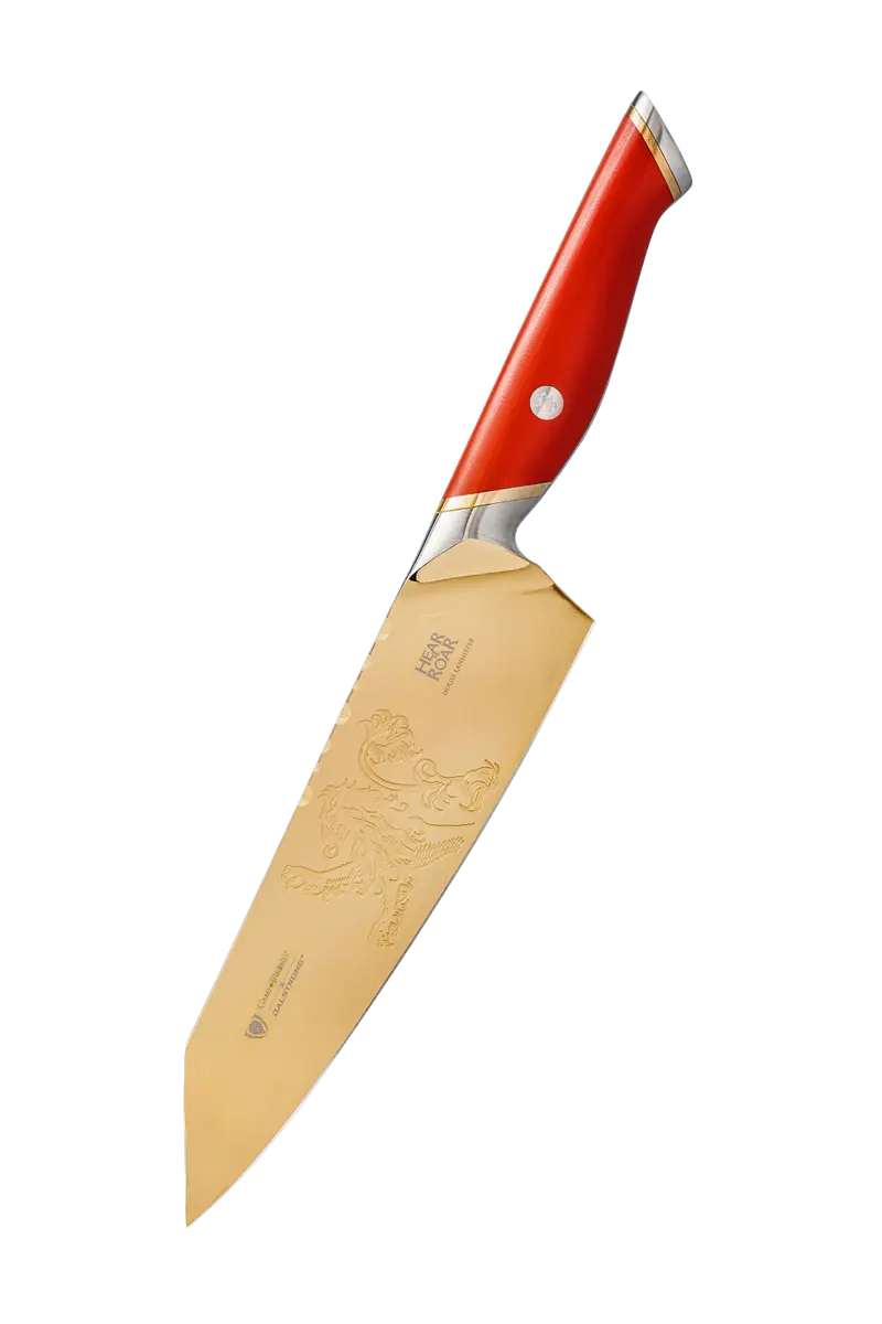 Chef Knife 8" | Game Of Thrones™ Edition | House Lannister™ | Dalstrong © 1