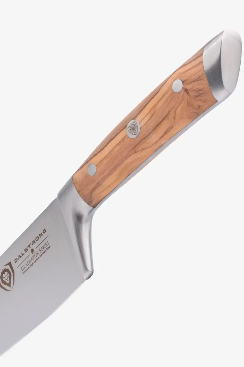 Chef Knife 8" | Olive Wood Handle | Gladiator Series | Dalstrong © 2