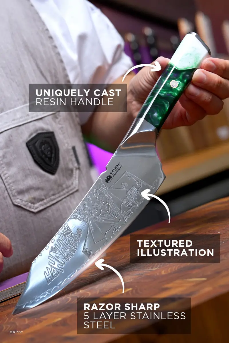 Chef Knife 8" | The Joker™ Edition | Dalstrong © 2