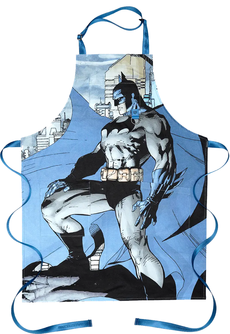 Chef's Apron | Batman™ Edition | Blue Legend | 100% Breathable Cotton | Dalstrong © 1