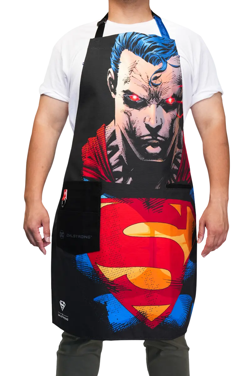 Chef's Apron | Superman™ Edition | Heat Vision | 100% Breathable Cotton | Dalstrong © 1