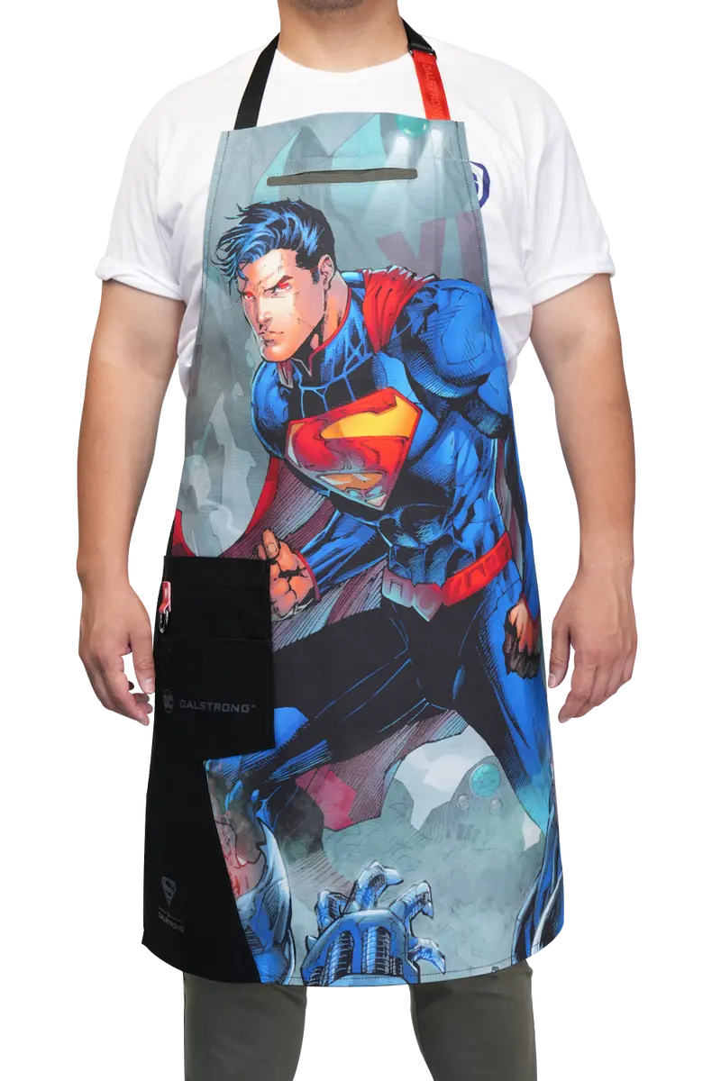 Chef's Apron | Superman™ Edition | Man Of Steel | 100% Breathable Cotton | Dalstrong © 1