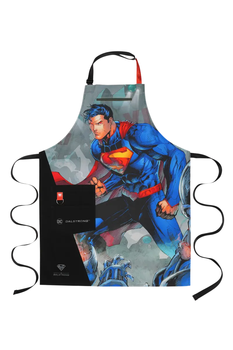 Chef's Apron | Superman™ Edition | Man Of Steel | 100% Breathable Cotton | Dalstrong © 2