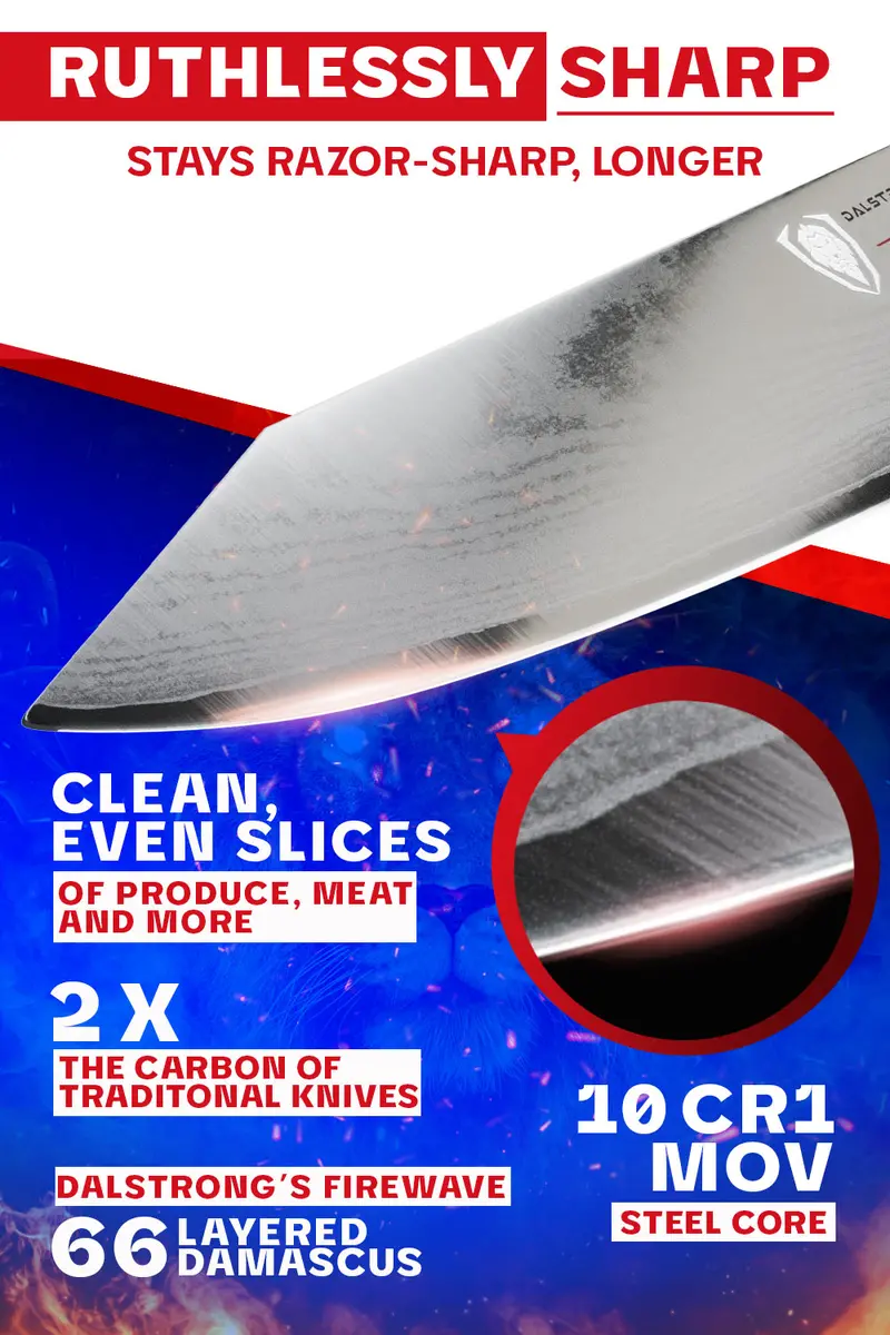 Chef's Knife 8" | Firestorm Alpha Series | Dalstrong © 2