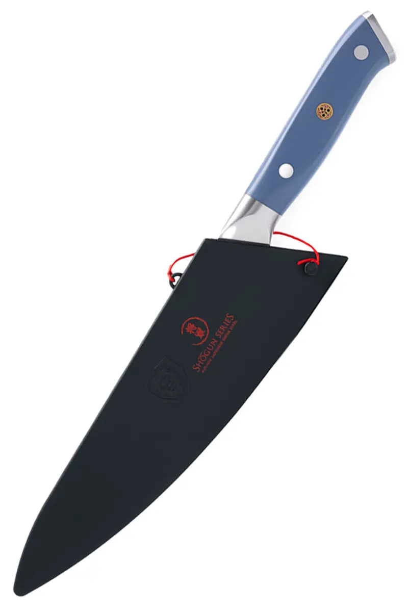 Chef's Knife 8" | Light Blue Matte Abs Handle | Shogun Series | X | Dalstrong © 2