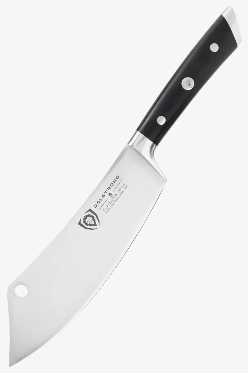 Chef's Knife & Cleaver Hybrid 8" | The Crixus | Gladiator Series | Nsf Certified | Dalstrong © 1