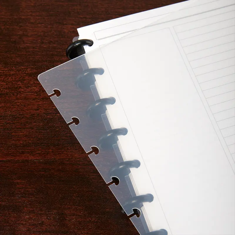 Circa Clear Discbound Notebook Covers (Set Of 2) 1