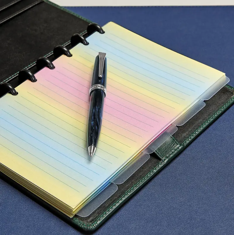 Circa Clear Discbound Notebook Dividers (Set Of 5) 2