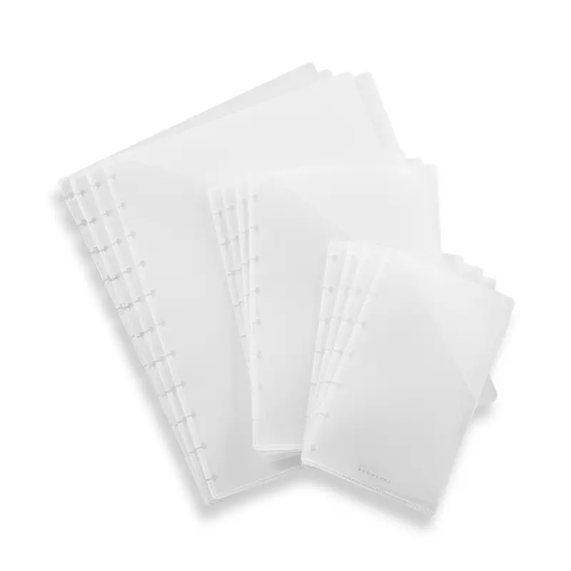Circa Clear Discbound Notebook Pocket Dividers (Set Of 4) 1
