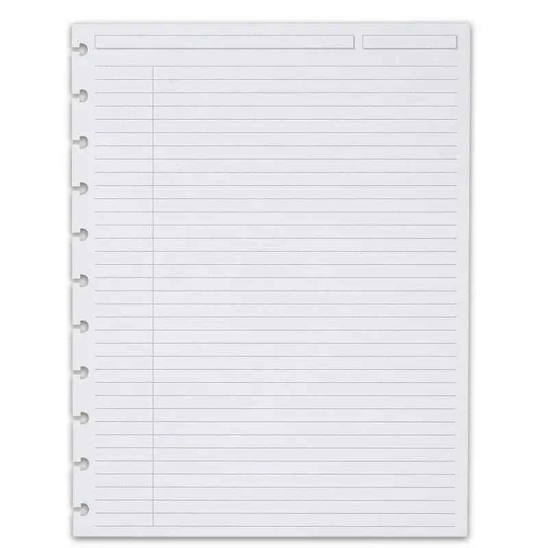 Circa College Ruled Discbound Refill (100 Sheets) 2
