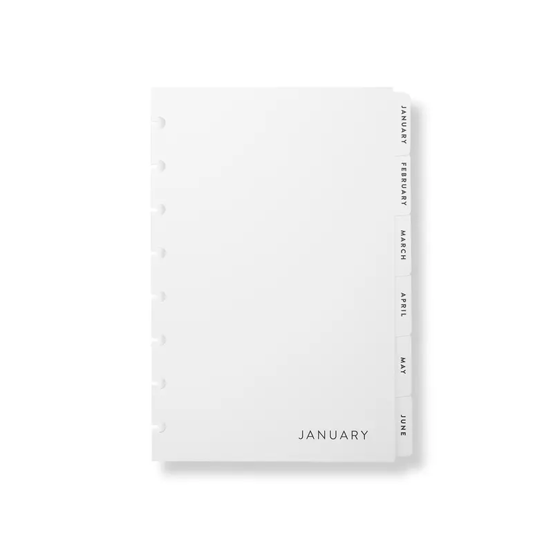 Circa Contemporary Monthly Tab Dividers (Set Of 12) 1