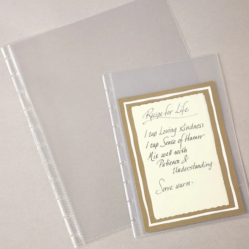Circa Discbound Notebook Sheet Protectors (Set Of 5) 1