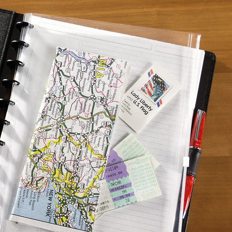 Circa Discbound Notebook Zip Pockets (Set Of 2) 2