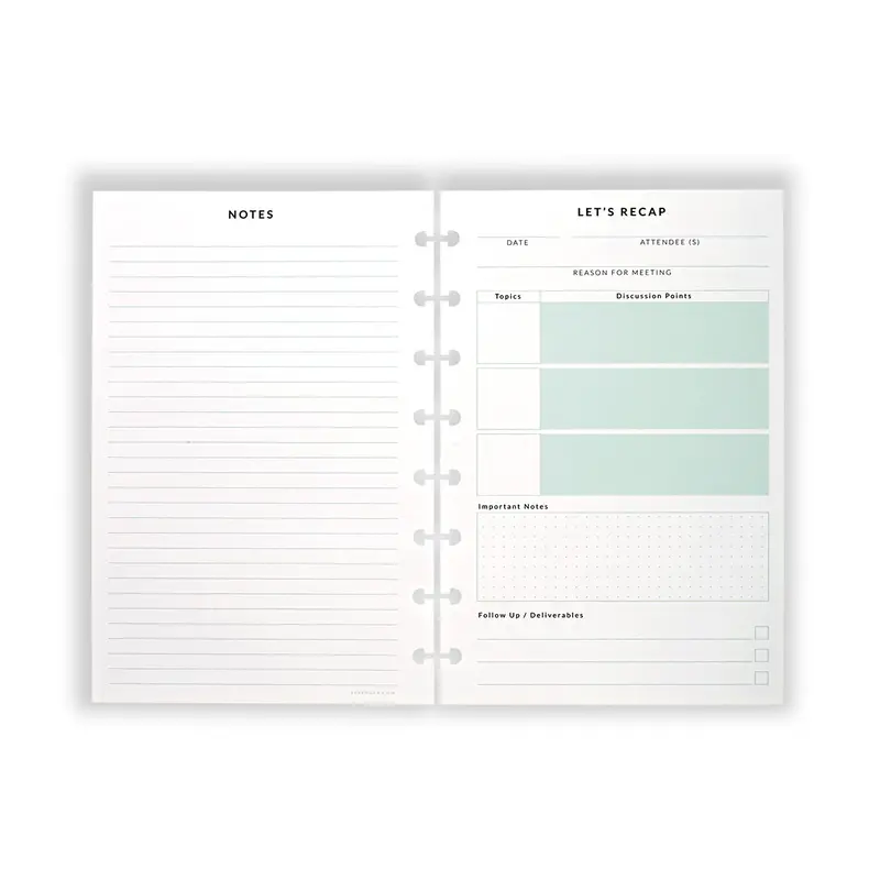 Circa Let's Recap Refill (50 Sheets) 1