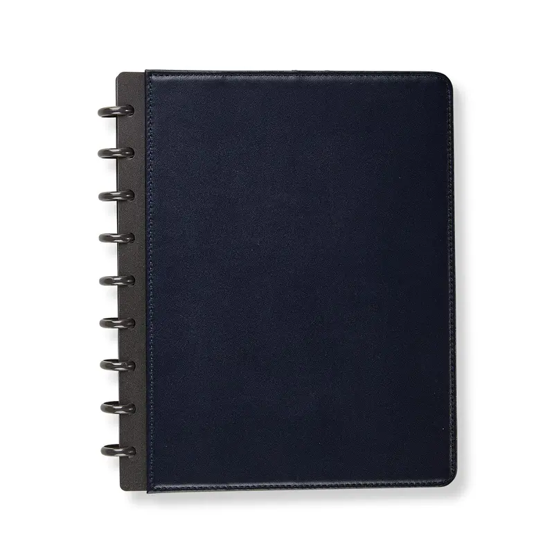 Circa Luxe Leather Discbound Notebook 3