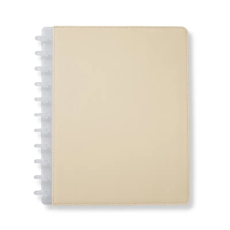 Circa Luxe Leather Discbound Notebook 4