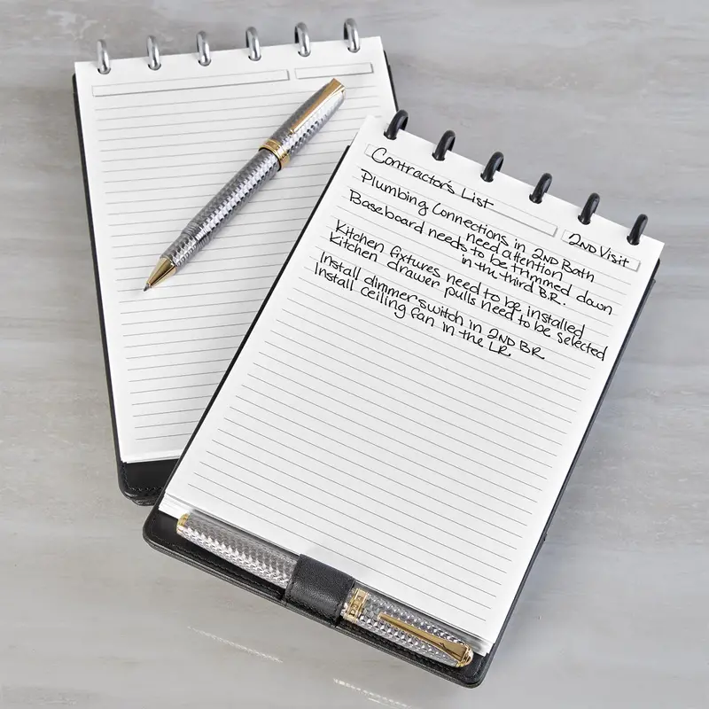 Circa Memo Pad Full Page 1/4" Ruled Refill (300 Sheets) 2