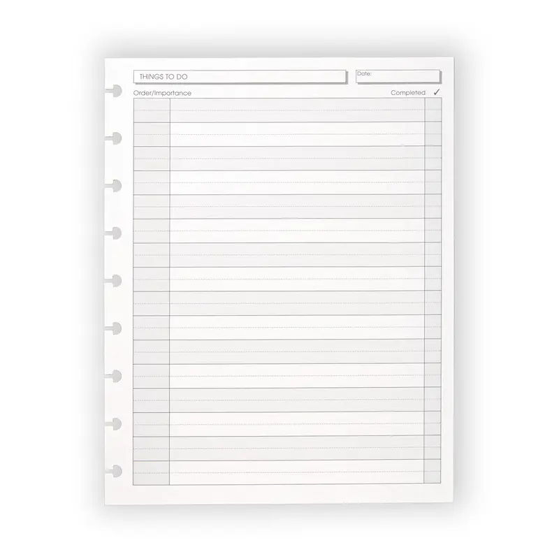 Circa Midway Things To Do Refill (100 Sheets) 1