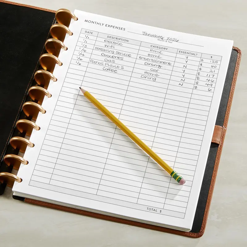 Circa Monthly Budget Planner Refill (36 Sheets) 2