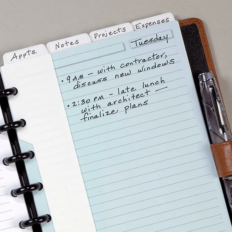 Circa Page Finder Discbound Notebook Tabs (Set Of 4) 1