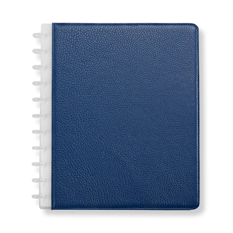Circa Pebbled Leather Foldover Notebook 1