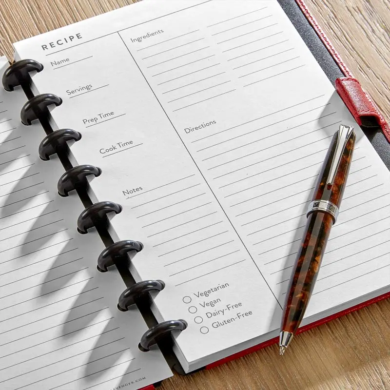 Circa Recipe Refill (25 Sheets) 2