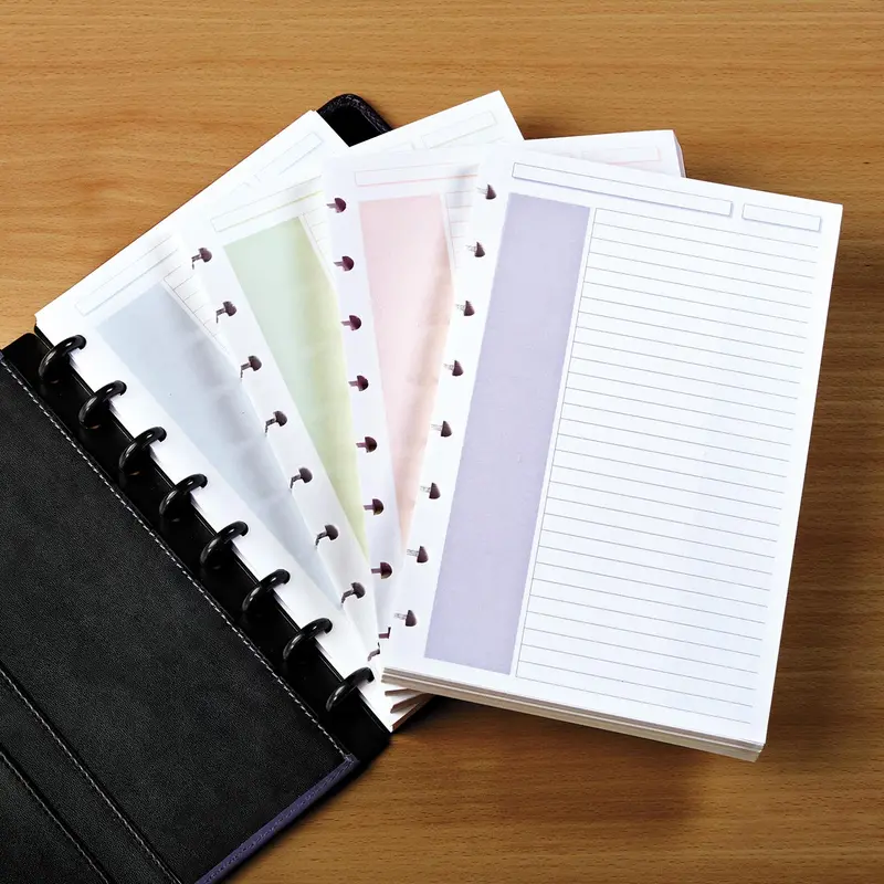 Circa Shaded Annotation Ruled Discbound Refill (100 Sheets) 2