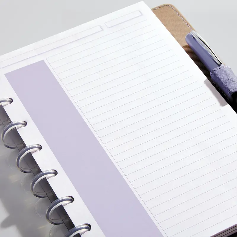 Circa Shaded Annotation Ruled Discbound Refill (100 Sheets) 8