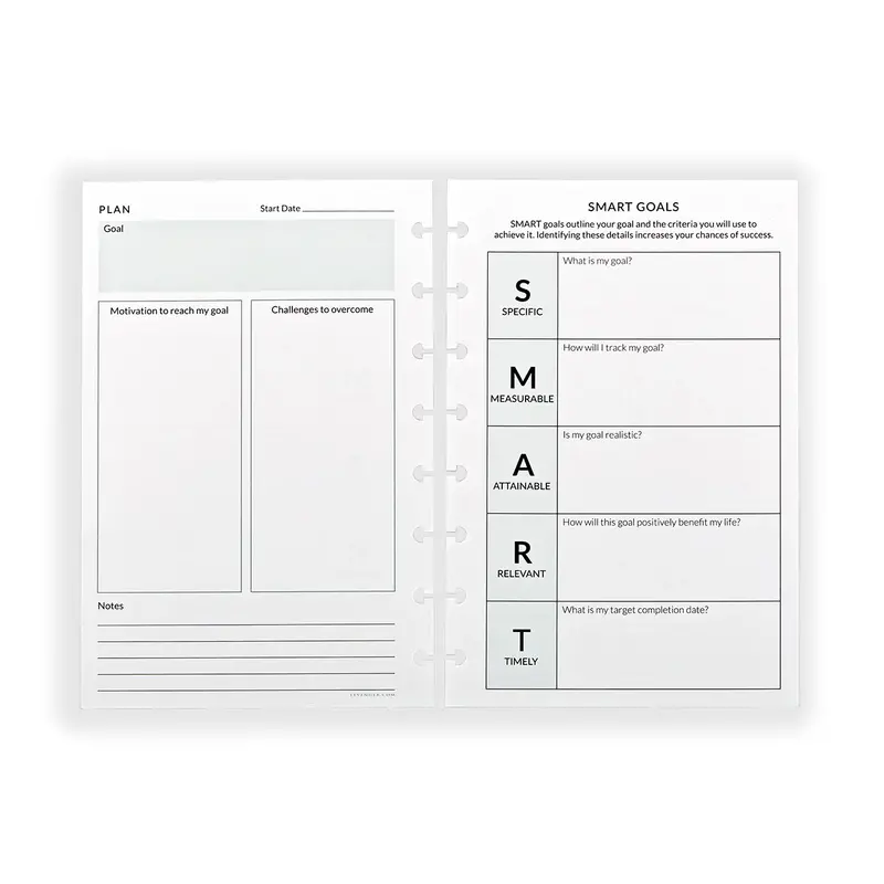 Circa Smart Goals Refill (100 Sheets) 1