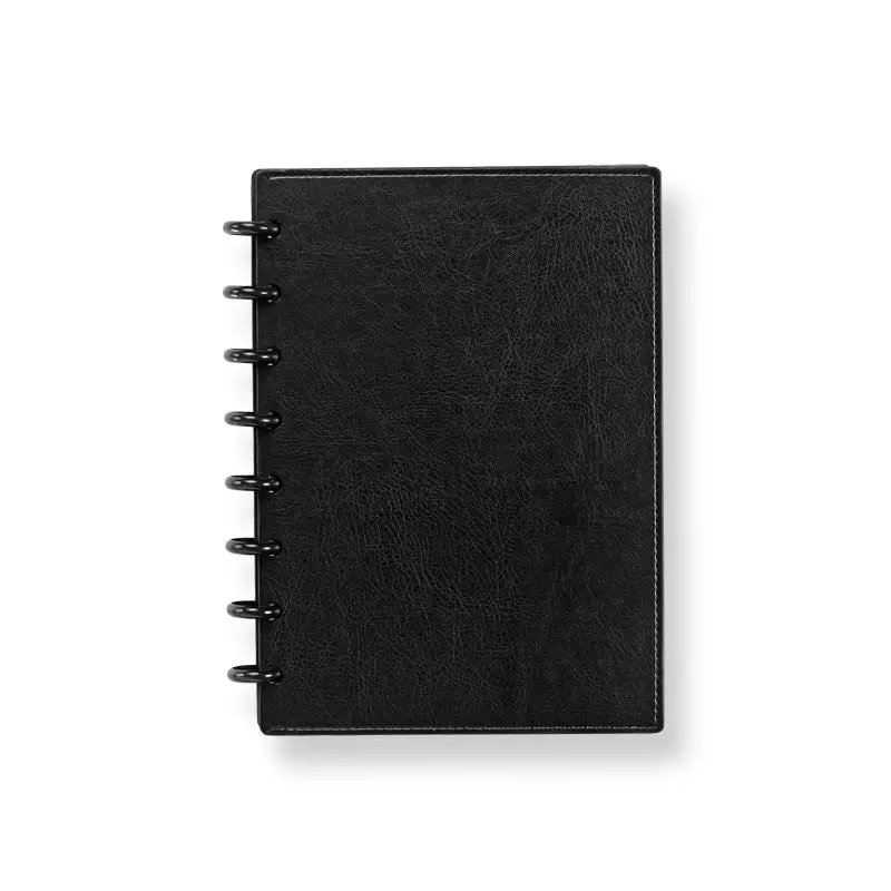 Circa Smooth Sliver Discbound Notebook With Pockets 18