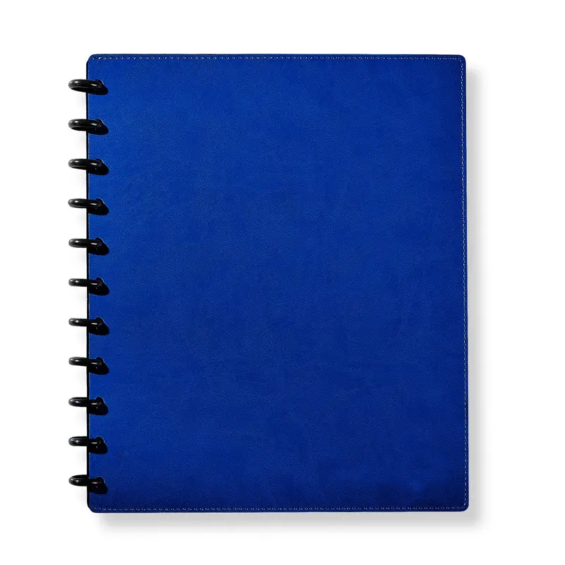 Circa Smooth Sliver Discbound Notebook With Pockets 7