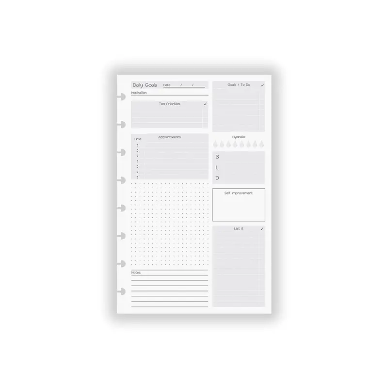 Circa Special Request Daily Goals Refill (100 Sheets) 1