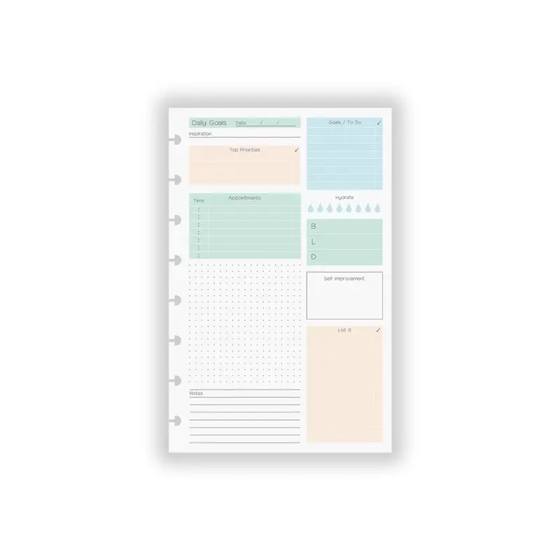 Circa Special Request Daily Goals Refill (100 Sheets) 3
