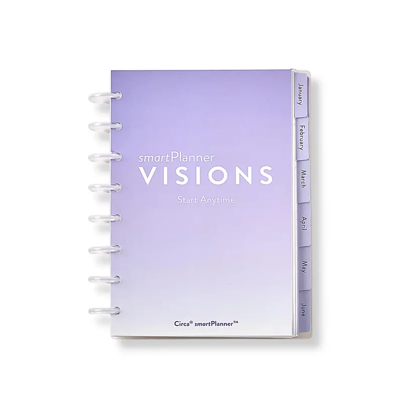 Circa Start-Anytime Visions Smartplanner Agenda 1