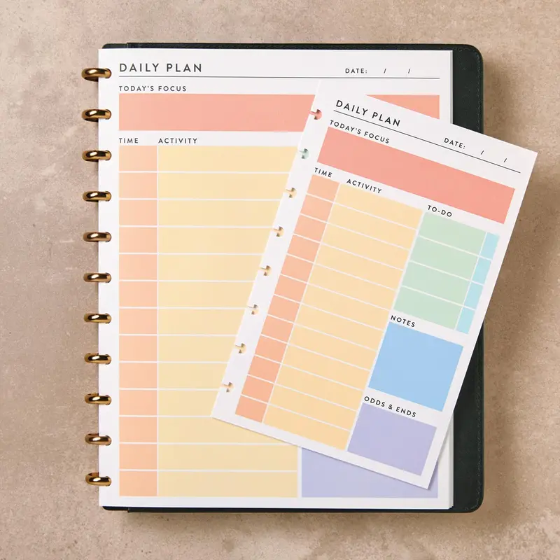 Circa Vibrant Daily Planner Refill (366 Sheets) 2