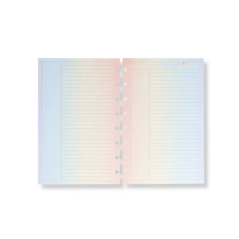 Circa Vibrant Gradient Annotation Ruled Discbound Refill (100 Sheets) 1