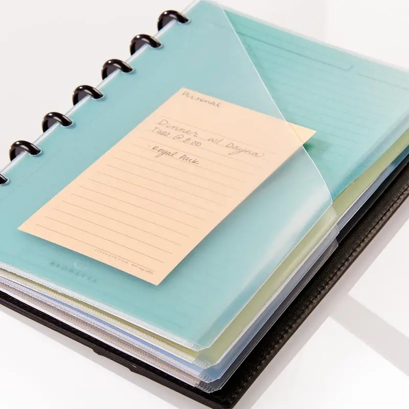 Circa Wafer Discbound Notebook Pocket Dividers (Set Of 4) 1