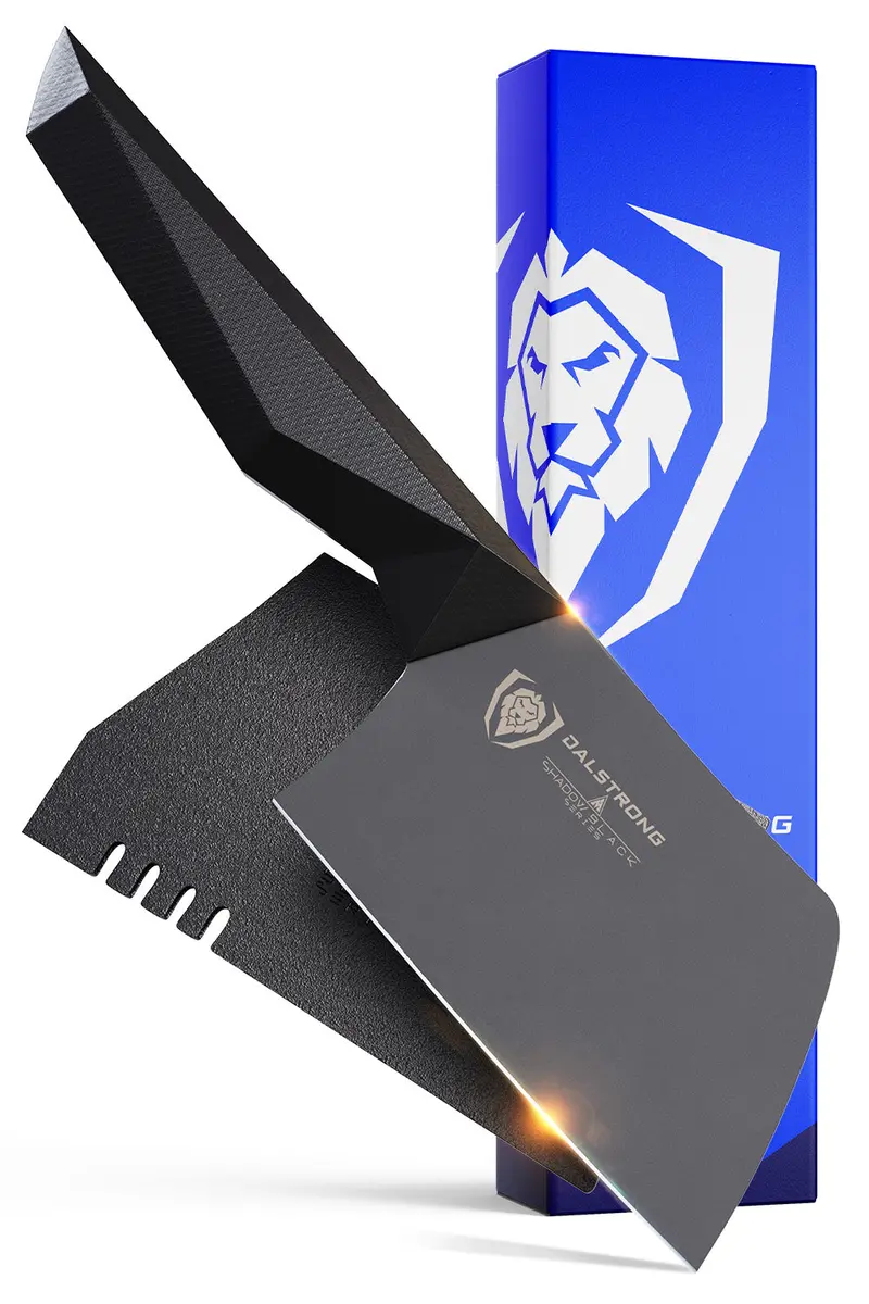 Cleaver Knife 4.5" | Shadow Black Series | Nsf Certified | Dalstrong © 1
