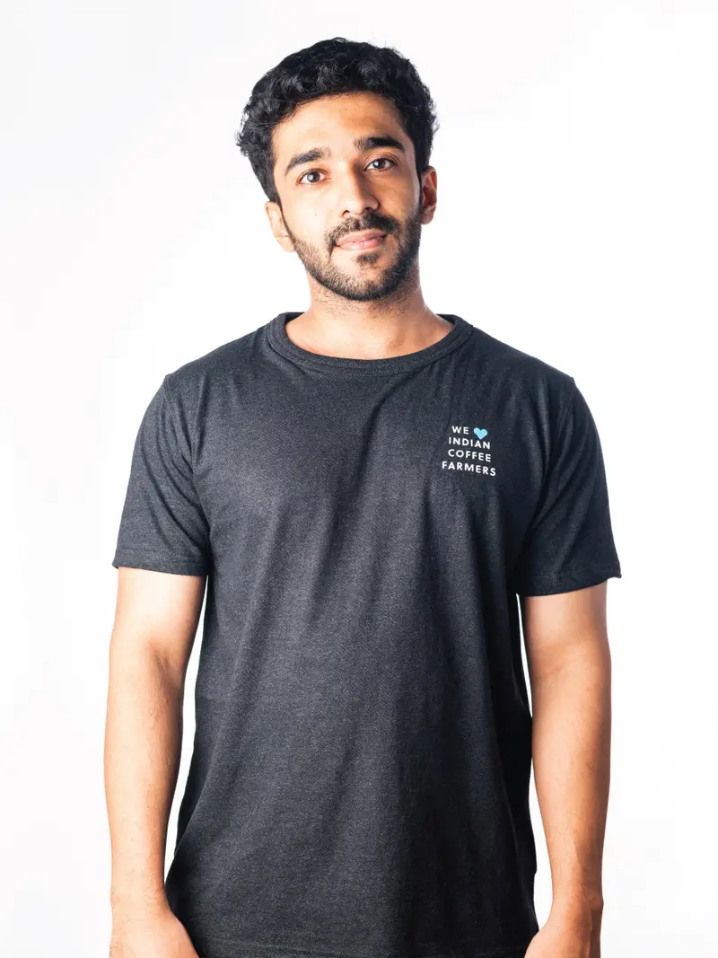 Coffee T-Shirt Black (Mokapot) 1