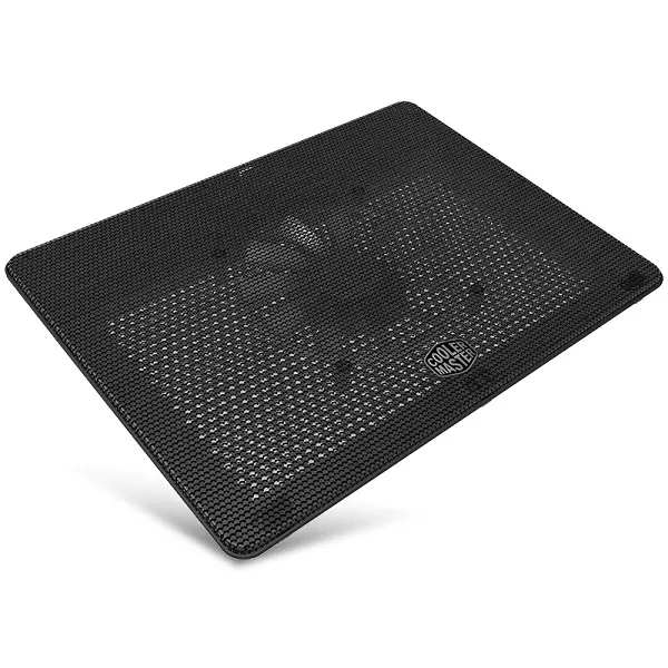 Cooler Master Notepal L2 17” Notebook Cooler With Full-Mesh Metal Board, 160Mm Silent Cooling Fan And Built-In Usb 5V Dc Power Port – Black Colour 1