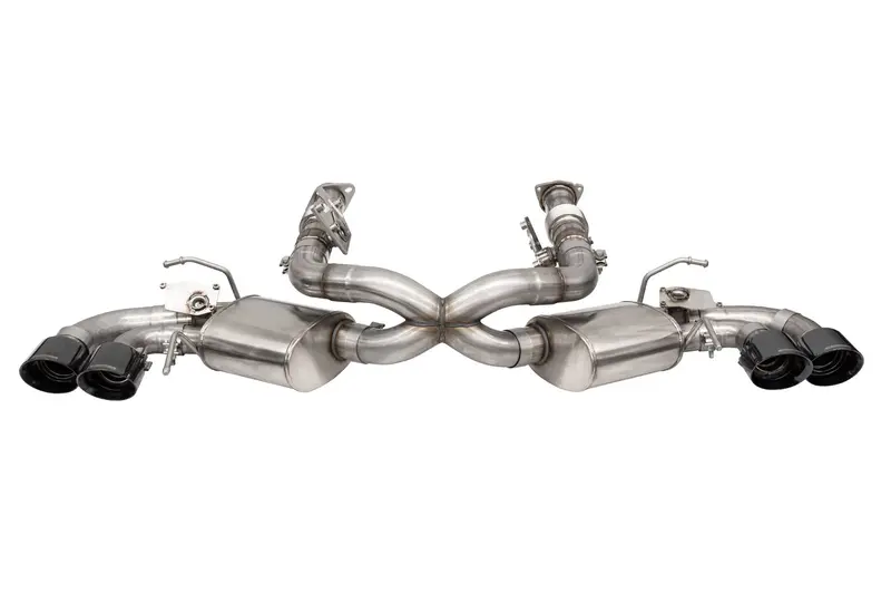 Corsa Performance Cat Back Exhaust System 2020-2024 Chevrolet Corvette C8 (W/Factory Npp) 2