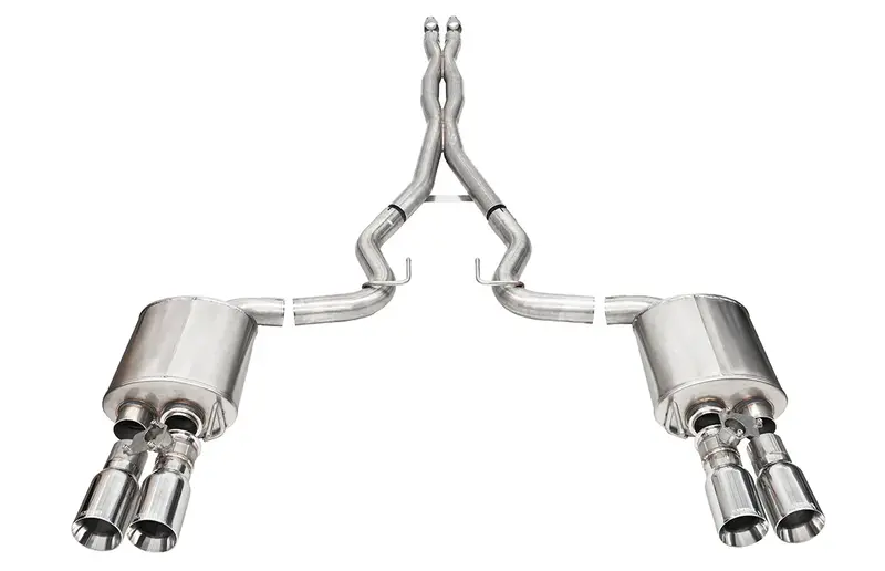 Corsa Performance Cat Back Xtreme Valved 2024 Mustang Gt Coupe 1